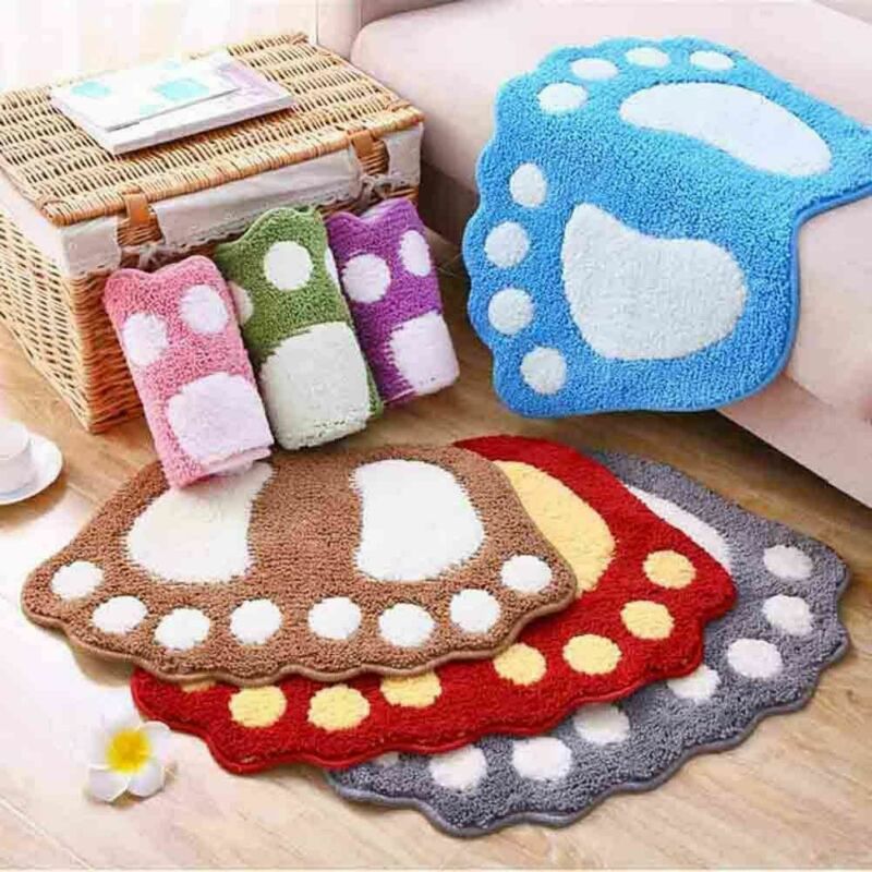 Big Feet  Mat Rugs Carpet Doormat Floor Mat Absorbent Mats Foot Pad Rug