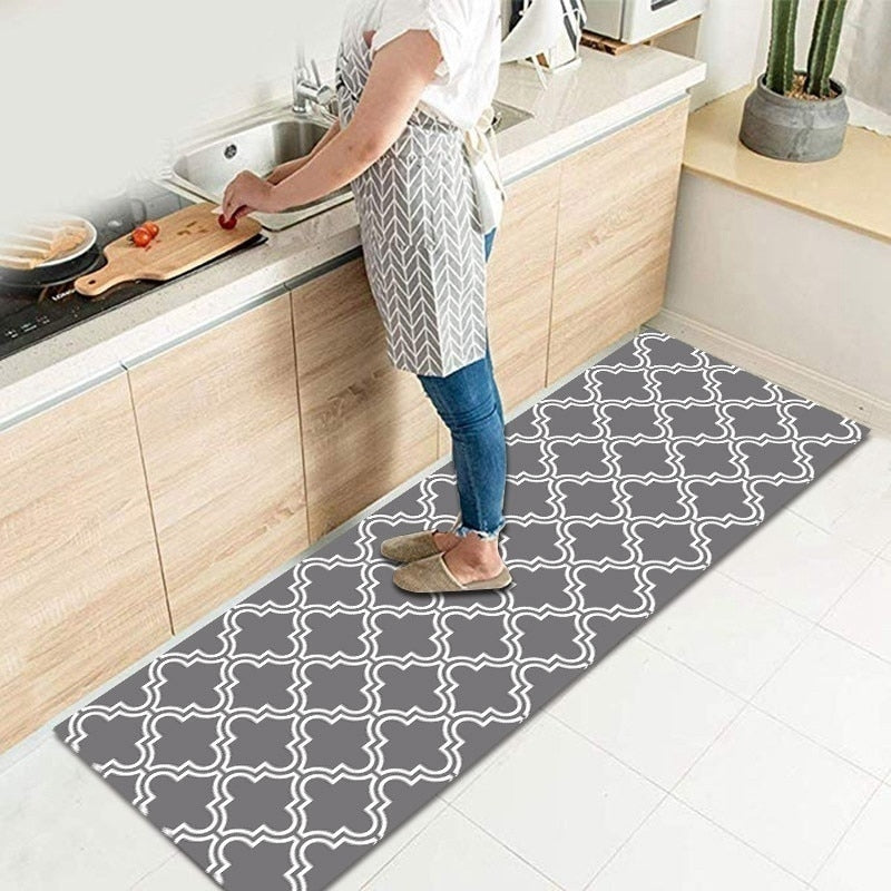 Entrance Door Mat Washable Non-slip Floor Mat Bedroom