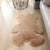 Bear rug super soft carpet Modern Living room bedroom mat