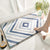 Simple Geometric Bathroom Non-slip Mat Microfiber Bathroom Foot Mat Doormat